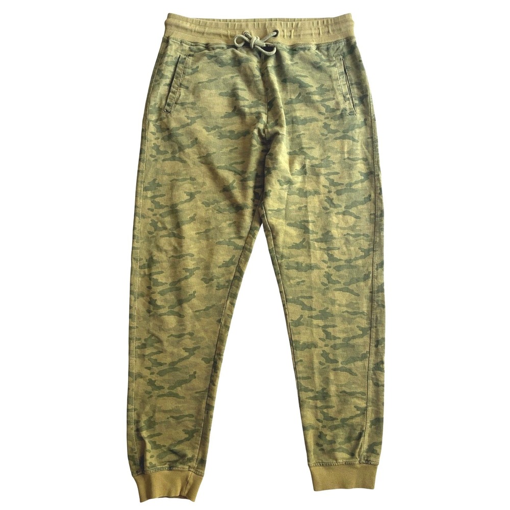 Breakbounce Camo Jogger Sweatpants Mens 34 Streetwear Y2K Urban Comfort Gorpcore